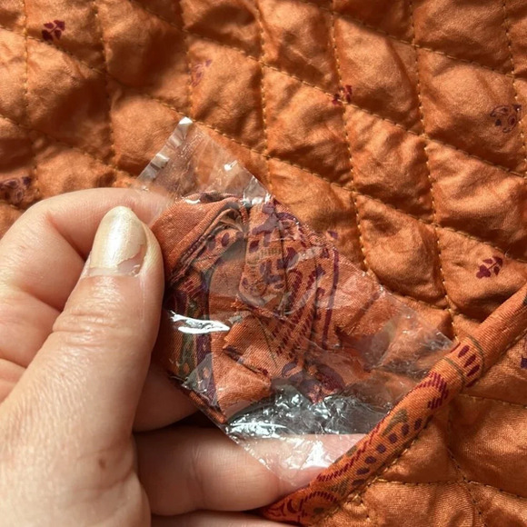 Quilted Patchwork Reversible Jacket floral paisley multicoloured boho size small - Picture 7 of 11